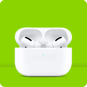 Fone de Ouvido Bluetooth 5.0 Sem Fio Branco – Com Borracha